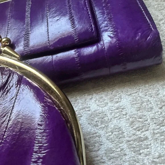 Elegant Purple Women's Wallet Set - Picture 3 of 5